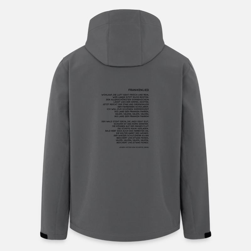Frankenlied Franken - Men’s Recycled Softshell Jacket by Stanley/Stella - anthracite