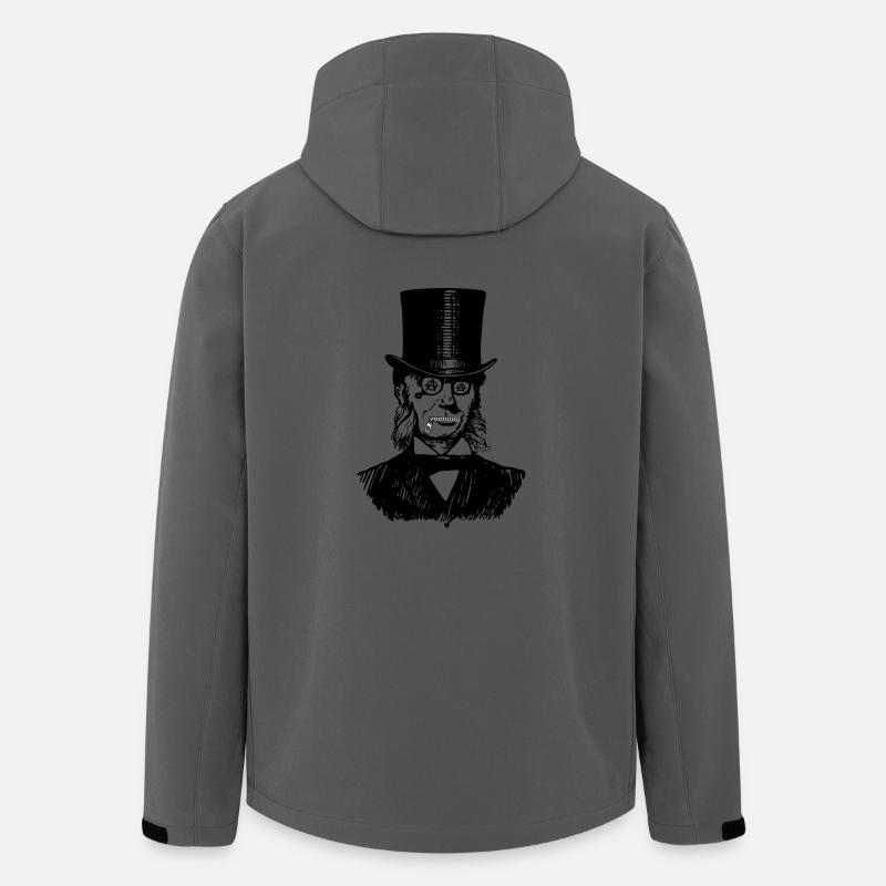 Mr.anarchy - Veste softshell homme en polyester recyclé Stanley/Stella - charbon