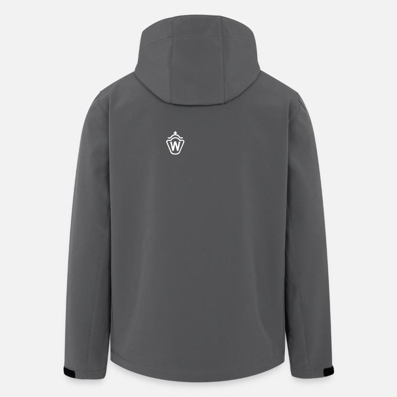 Westfale - Recycelte Männer Softshell-Jacke von Stanley/Stella - Anthrazit