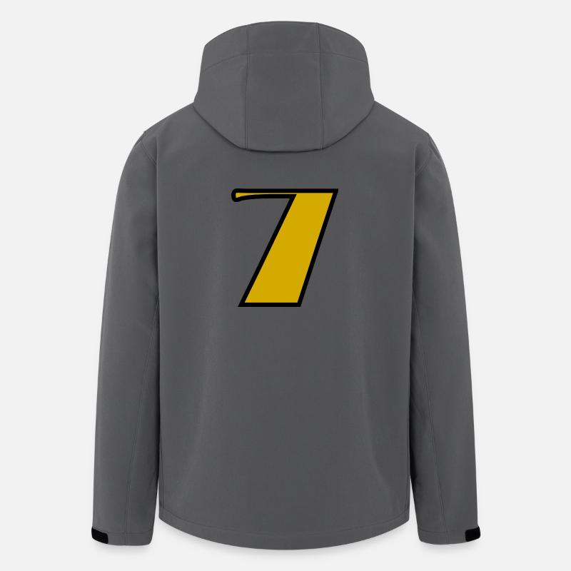 7. BIRTHDAY. HAPPY BIRTHDAY - Men’s Recycled Softshell Jacket by Stanley/Stella - anthracite