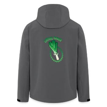 Lifiting Lauch - Recycelte Männer Softshell-Jacke von Stanley/Stella - Anthrazit - Hinten - AI Model Male 185 light (185cm)
