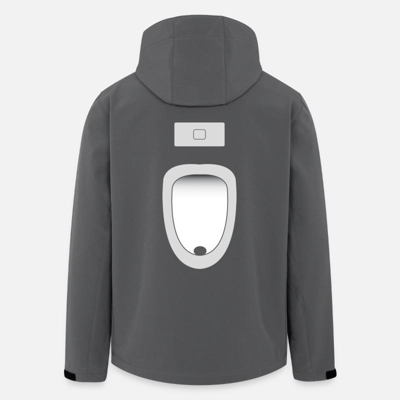urinal - Men’s Recycled Softshell Jacket by Stanley/Stella - anthracite