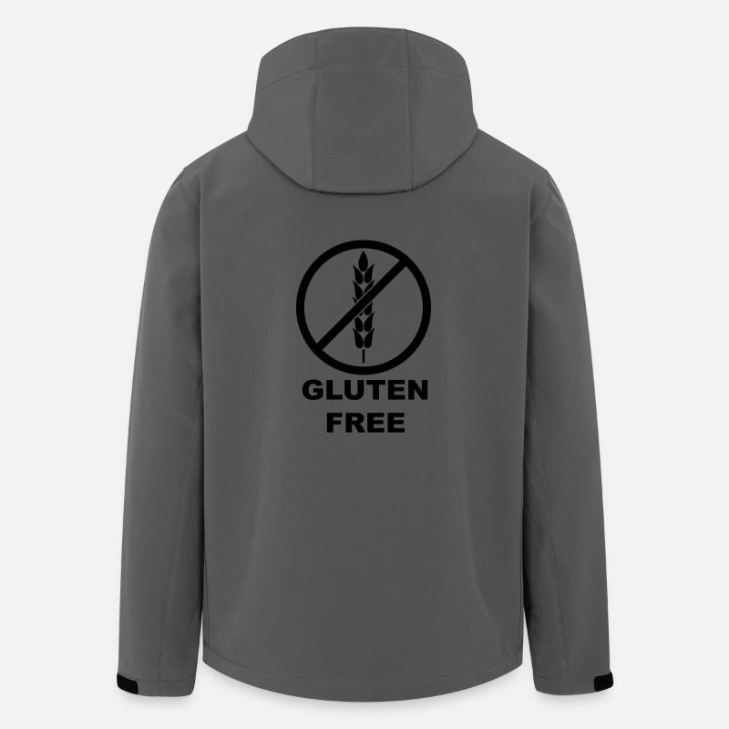 Gluten - Recycelte Männer Softshell-Jacke von Stanley/Stella - Anthrazit