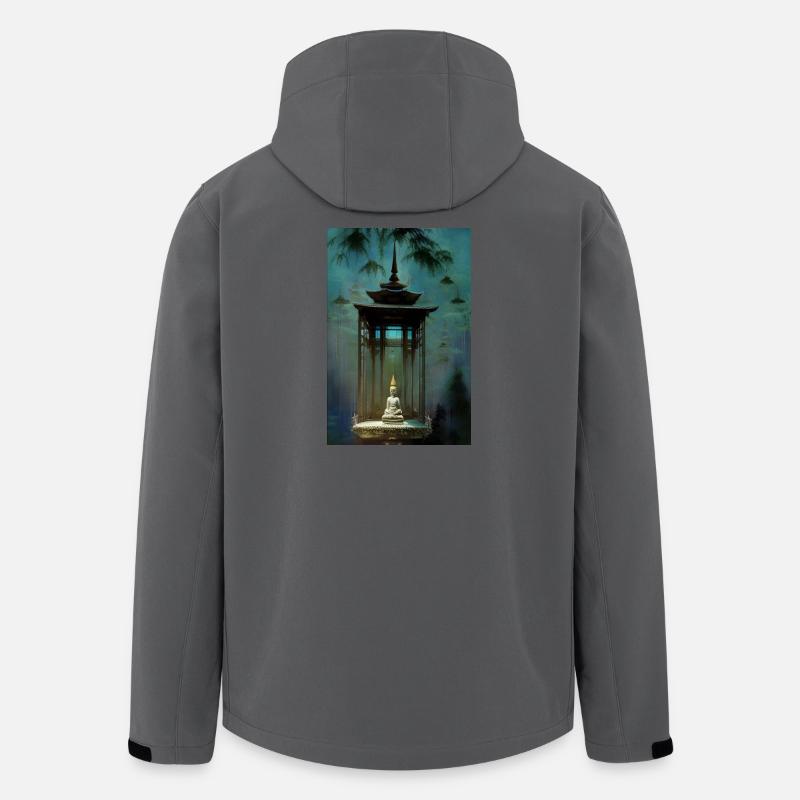 Tempel - Recycelte Männer Softshell-Jacke von Stanley/Stella - Anthrazit