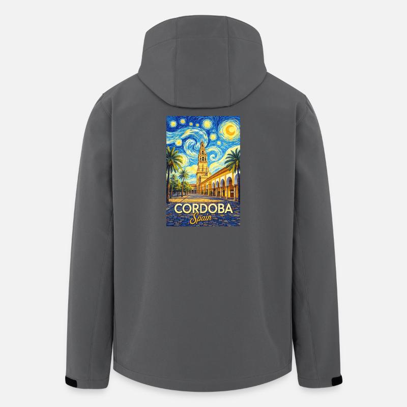 Cordoba Spain - Recycelte Männer Softshell-Jacke von Stanley/Stella - Anthrazit