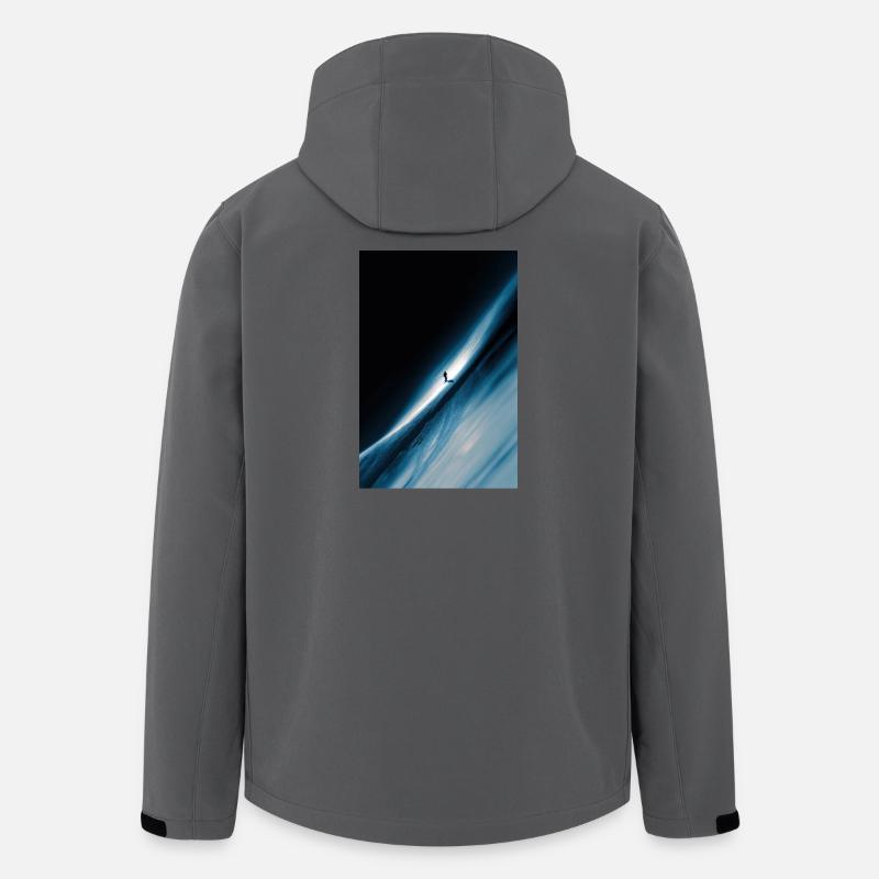 Ascesa dell'Orizzonte Blu - Giacca softshell uomo in poliestere riciclato di Stanley/Stella - antracite