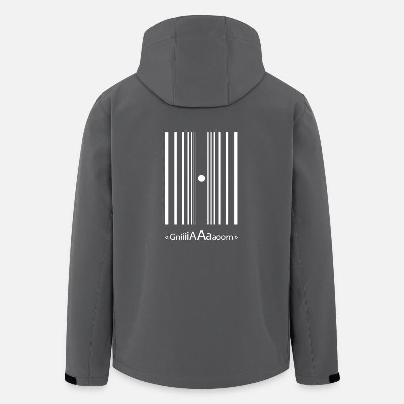 Doppler-Effekt - Recycelte Männer Softshell-Jacke von Stanley/Stella - Anthrazit