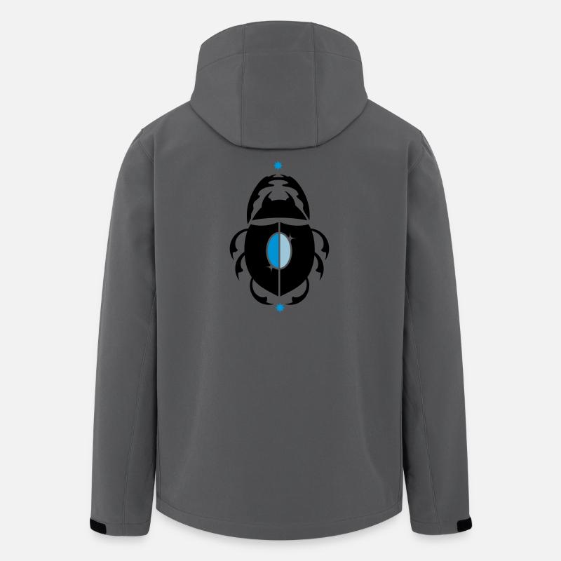 Skarabaeus Glückskäfer - Men’s Recycled Softshell Jacket by Stanley/Stella - anthracite
