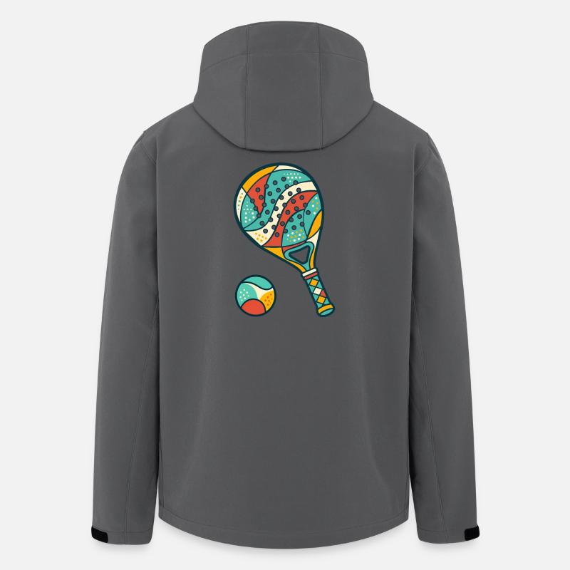 Paddel - Recycelte Männer Softshell-Jacke von Stanley/Stella - Anthrazit