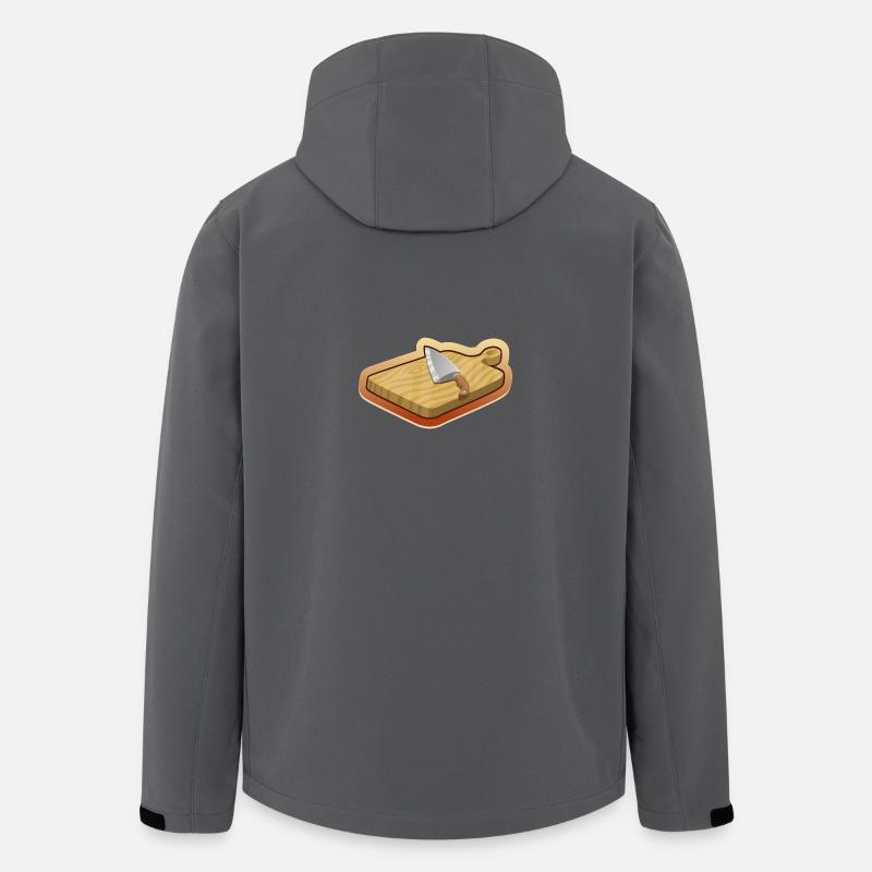 cutting board - Men’s Recycled Softshell Jacket by Stanley/Stella - anthracite