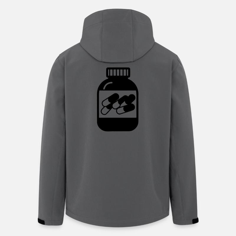 Capsules - Men’s Recycled Softshell Jacket by Stanley/Stella - anthracite