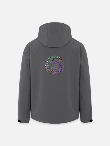 Dinge - Recycelte Männer Softshell-Jacke von Stanley/Stella - Anthrazit