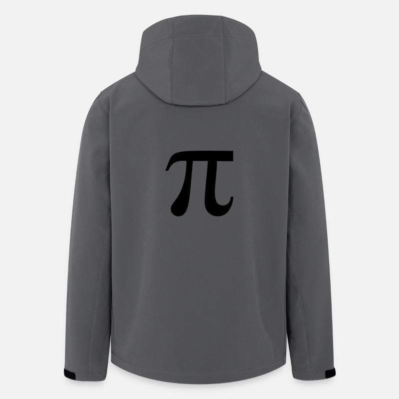 Pi circle number math - Men’s Recycled Softshell Jacket by Stanley/Stella - anthracite