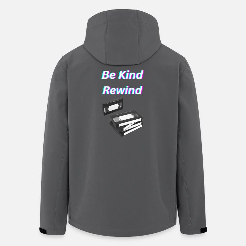 Be_Kind_Rewind - Recycelte Männer Softshell-Jacke von Stanley/Stella - Anthrazit