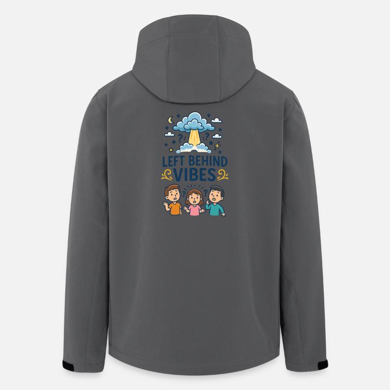 Zurückgelassene Vibes - Recycelte Männer Softshell-Jacke von Stanley/Stella - Anthrazit