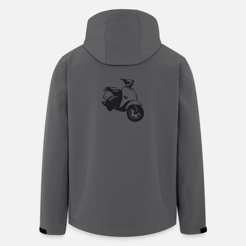 scooter - Men’s Recycled Softshell Jacket by Stanley/Stella - anthracite