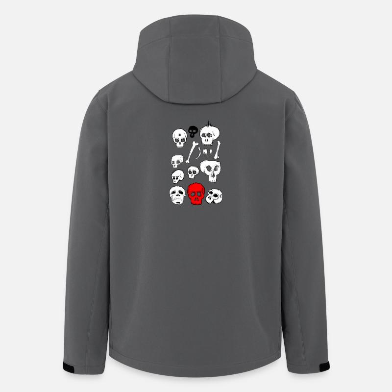 Skull group - Men’s Recycled Softshell Jacket by Stanley/Stella - anthracite