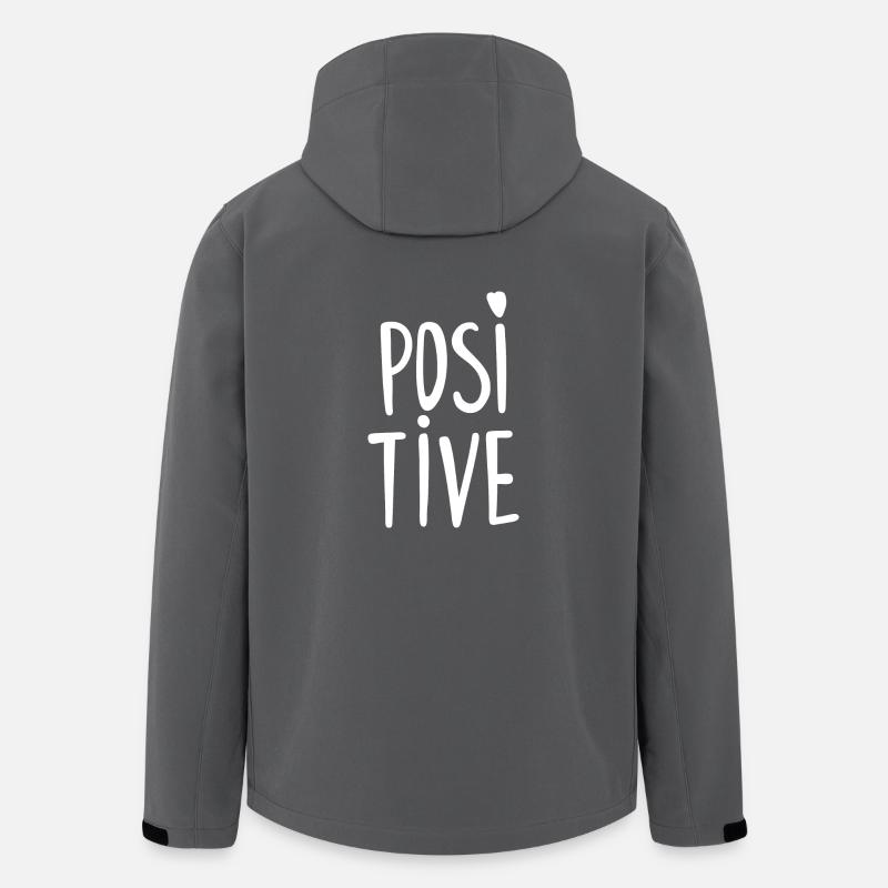 Positiv - Recycelte Männer Softshell-Jacke von Stanley/Stella - Anthrazit