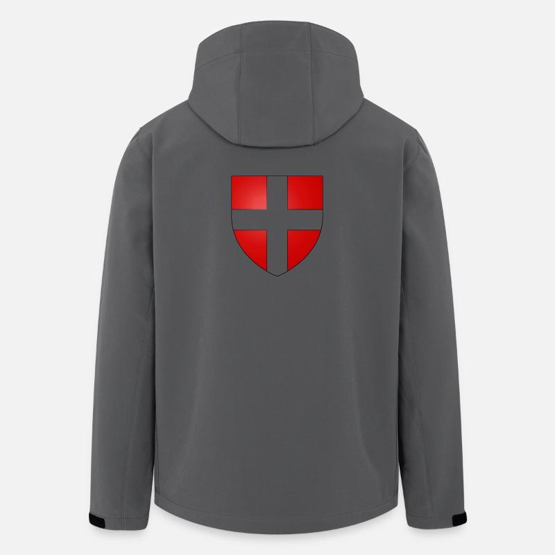 Wirsing - Recycelte Männer Softshell-Jacke von Stanley/Stella - Anthrazit