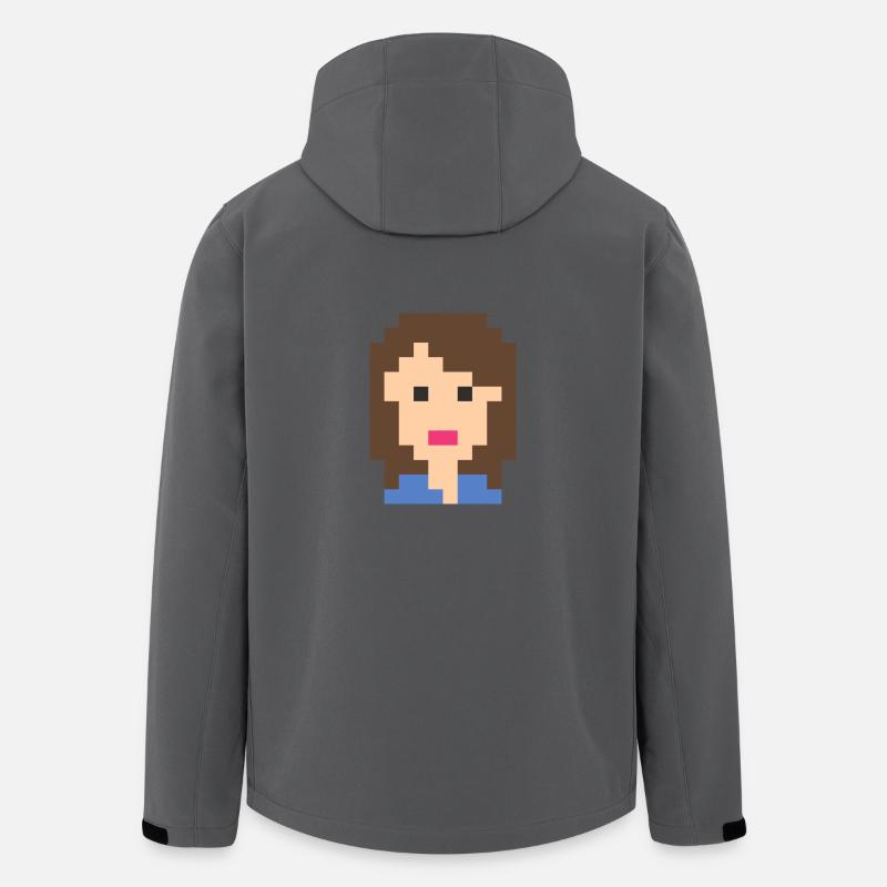 Mädchen - Recycelte Männer Softshell-Jacke von Stanley/Stella - Anthrazit