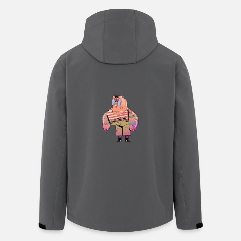 Thug - Men’s Recycled Softshell Jacket by Stanley/Stella - anthracite