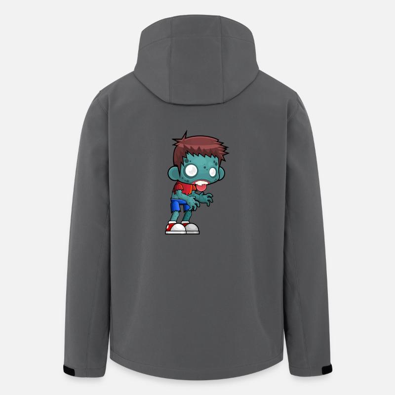 Zombie Boy Junge Geschenkidee Sonderangebot Idee - Recycelte Männer Softshell-Jacke von Stanley/Stella - Anthrazit