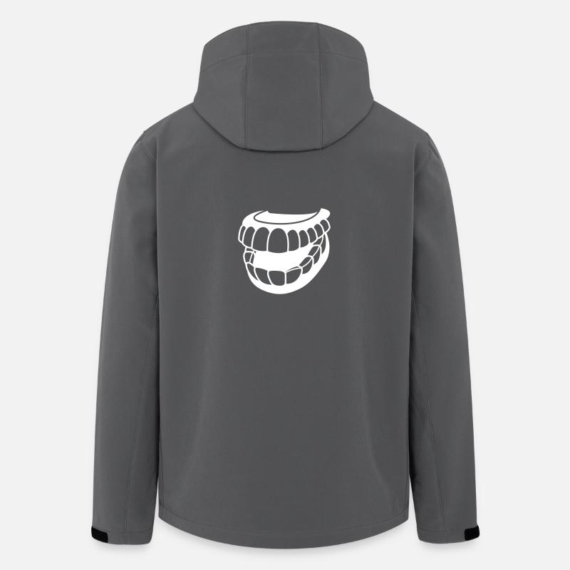 Artificial Teeth - Men’s Recycled Softshell Jacket by Stanley/Stella - anthracite