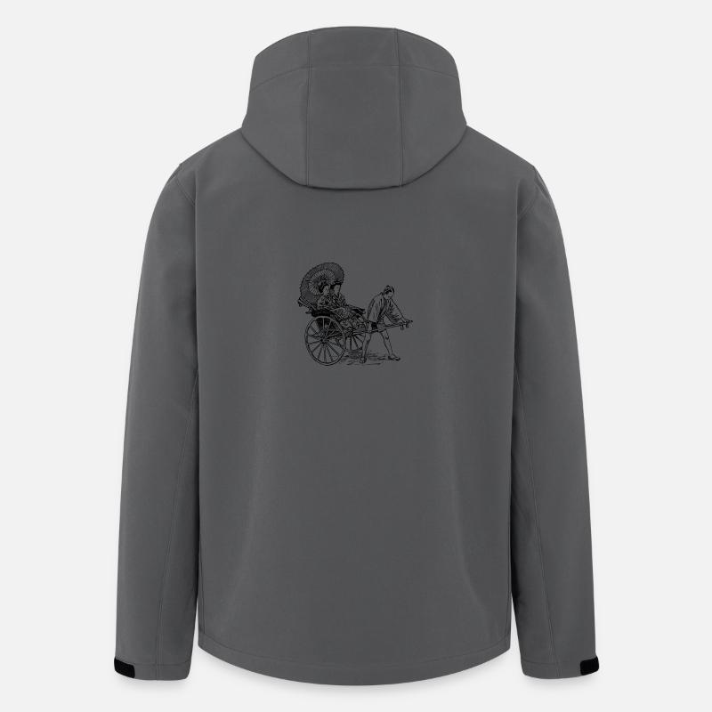 rickshaw - Men’s Recycled Softshell Jacket by Stanley/Stella - anthracite