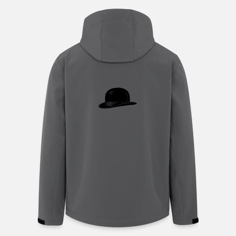 Melone Hut - Recycelte Männer Softshell-Jacke von Stanley/Stella - Anthrazit