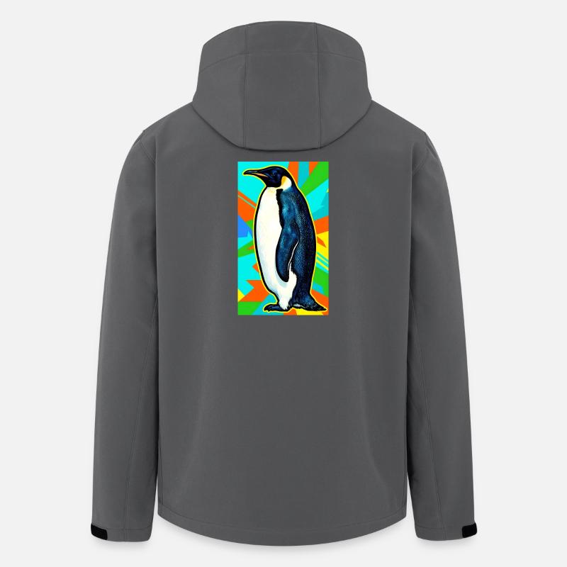 pingouin - Veste softshell homme en polyester recyclé Stanley/Stella - charbon