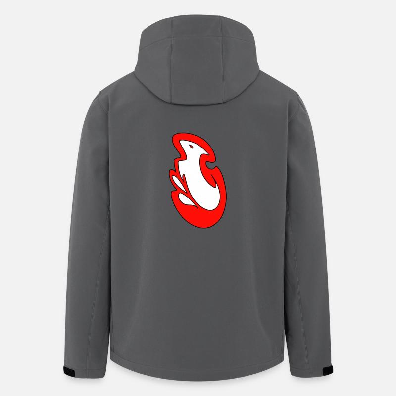 redfox - Veste softshell homme en polyester recyclé Stanley/Stella - charbon