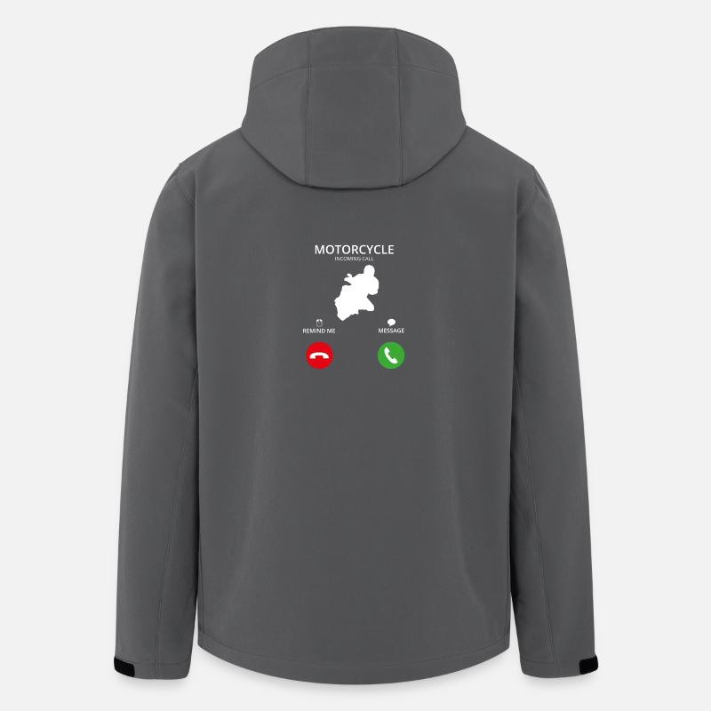 Call Mobile Phone - Men’s Recycled Softshell Jacket by Stanley/Stella - anthracite