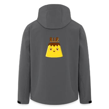 Rip Flamby - Recycelte Männer Softshell-Jacke von Stanley/Stella - Anthrazit - Hinten - AI Model Male 185 light (185cm)