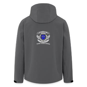 therapie sankt peter ording T Shirt - Recycelte Männer Softshell-Jacke von Stanley/Stella - Anthrazit - Hinten - AI Model Male 185 light (185cm)