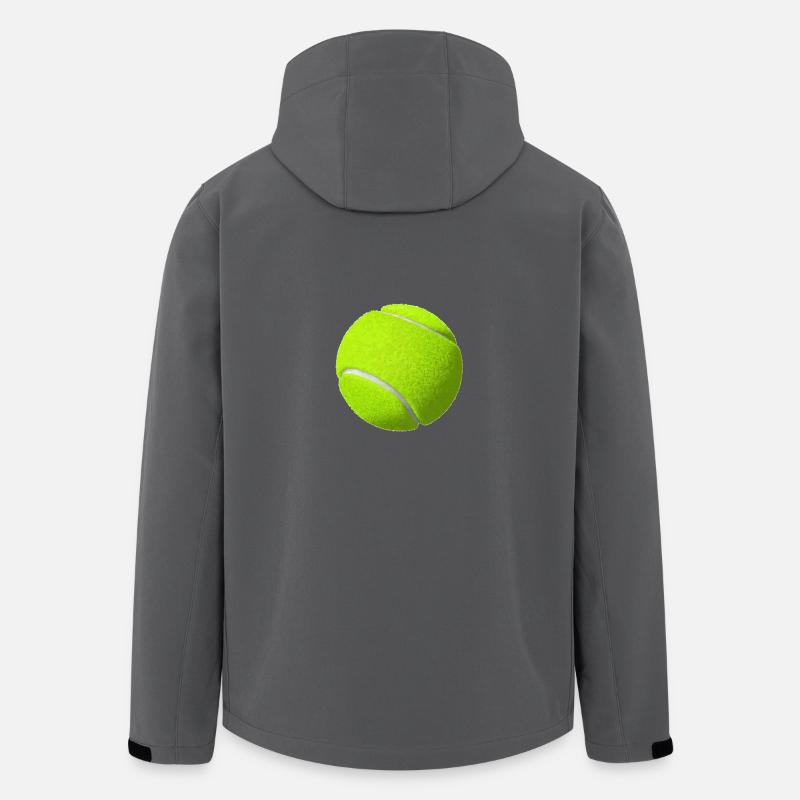 Tennis - Recycelte Männer Softshell-Jacke von Stanley/Stella - Anthrazit