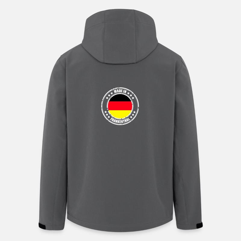 FRANKENTHAL - Recycelte Männer Softshell-Jacke von Stanley/Stella - Anthrazit