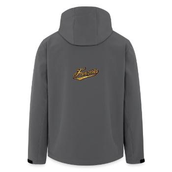 Fangirls das Motiv für die Fangirl, Fans & Stalker - Recycelte Männer Softshell-Jacke von Stanley/Stella - Anthrazit - Hinten - AI Model Male 185 light (185cm)