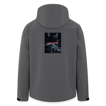 Richter Cthulhu - Recycelte Männer Softshell-Jacke von Stanley/Stella - Anthrazit - Hinten - AI Model Male 185 light (185cm)