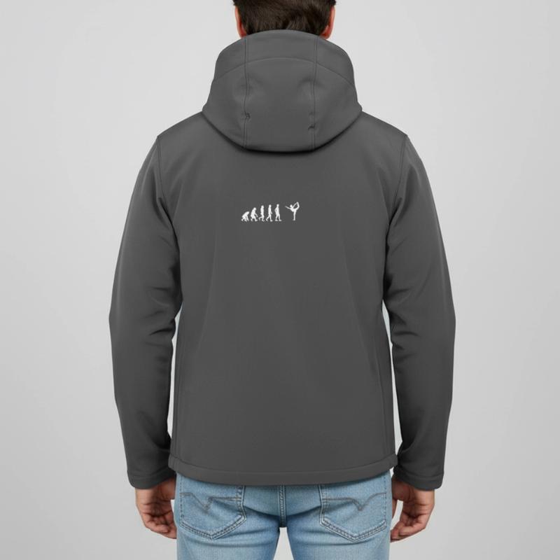 EVOLUTION studio de danse studio de yoga méditation Veste softshell homme en polyester recyclé Stanley/Stella