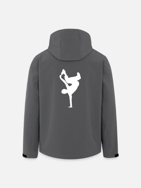 Breakdance Breaking B-Boying B-Girling Hip-Hop - Recycelte Männer Softshell-Jacke von Stanley/Stella - Anthrazit