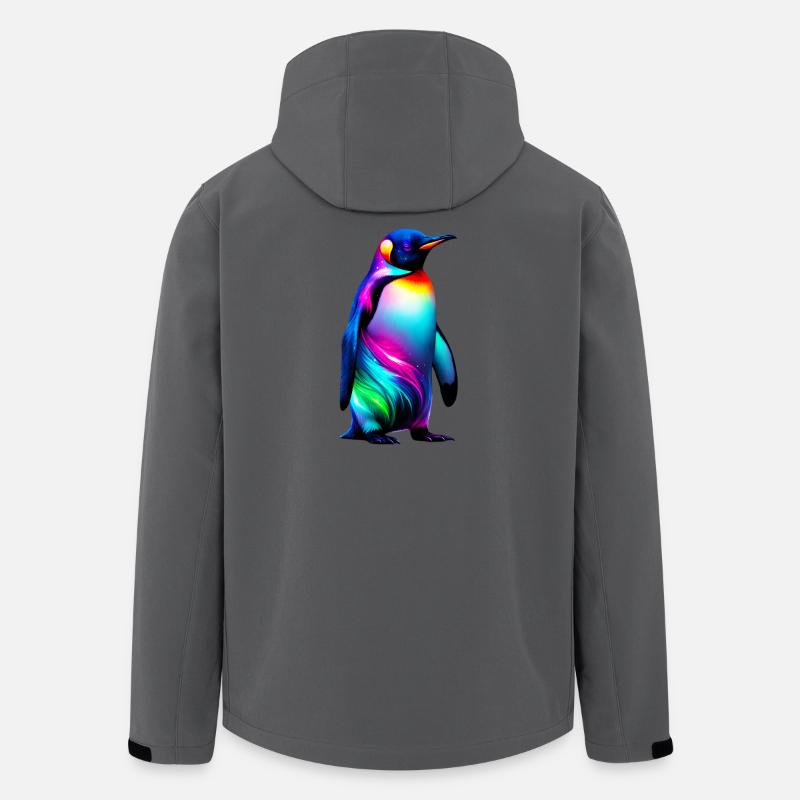 Penguin - Men’s Recycled Softshell Jacket by Stanley/Stella - anthracite