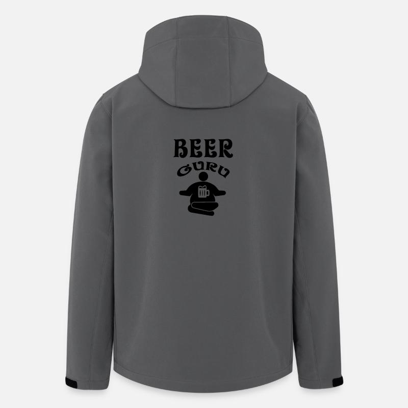 beer guru Beer expert - Men’s Recycled Softshell Jacket by Stanley/Stella - anthracite
