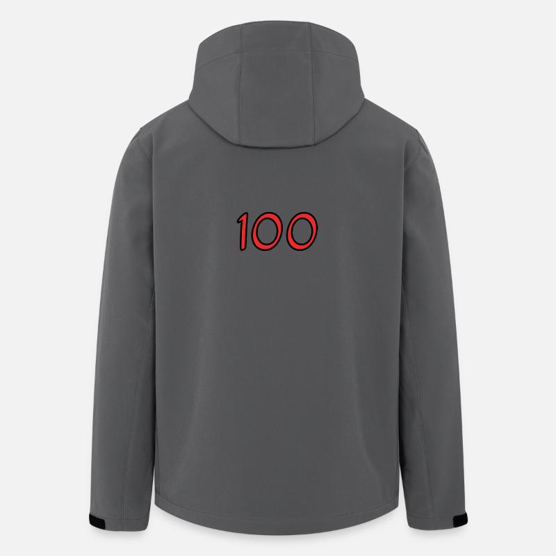 100. 100 JAHRE. 100-JÄHRIGES JUBILÄUM. 100. GEBURTSTAG - Recycelte Männer Softshell-Jacke von Stanley/Stella - Anthrazit
