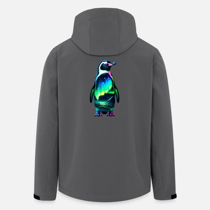 Penguin - Men’s Recycled Softshell Jacket by Stanley/Stella - anthracite