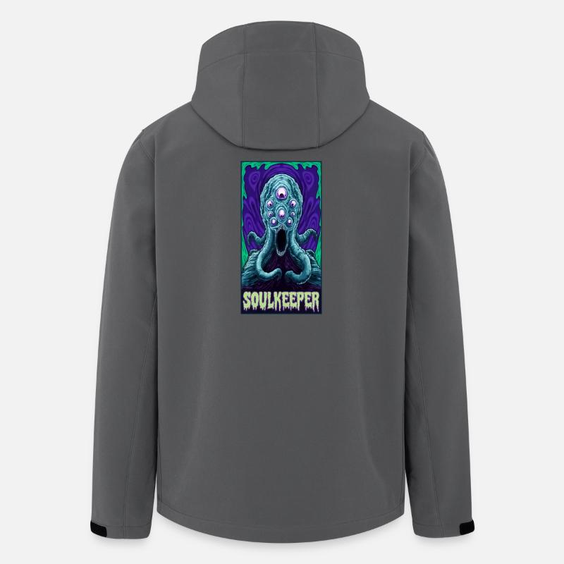 FilmPoster - Recycelte Männer Softshell-Jacke von Stanley/Stella - Anthrazit