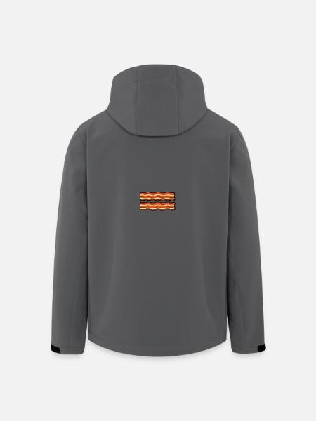Proud to be a little Bacon - Men’s Recycled Softshell Jacket by Stanley/Stella - anthracite