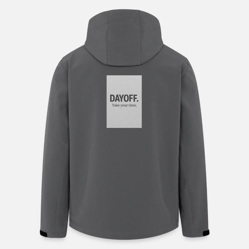 DAYOFF. Mearch - Recycelte Männer Softshell-Jacke von Stanley/Stella - Anthrazit
