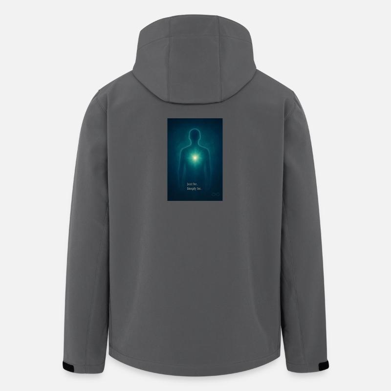 Words from the Silence - Recycelte Männer Softshell-Jacke von Stanley/Stella - Anthrazit