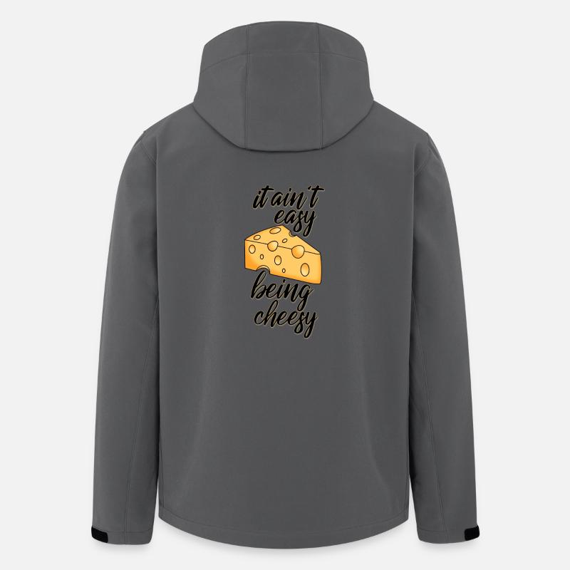 Cheesy - Recycelte Männer Softshell-Jacke von Stanley/Stella - Anthrazit