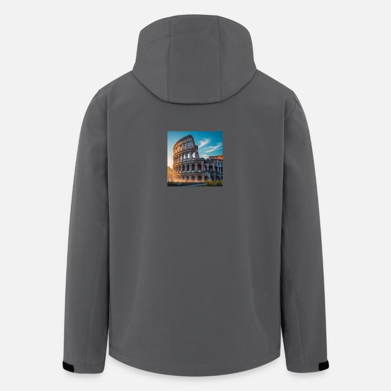 Coliseum - Men’s Recycled Softshell Jacket by Stanley/Stella - anthracite